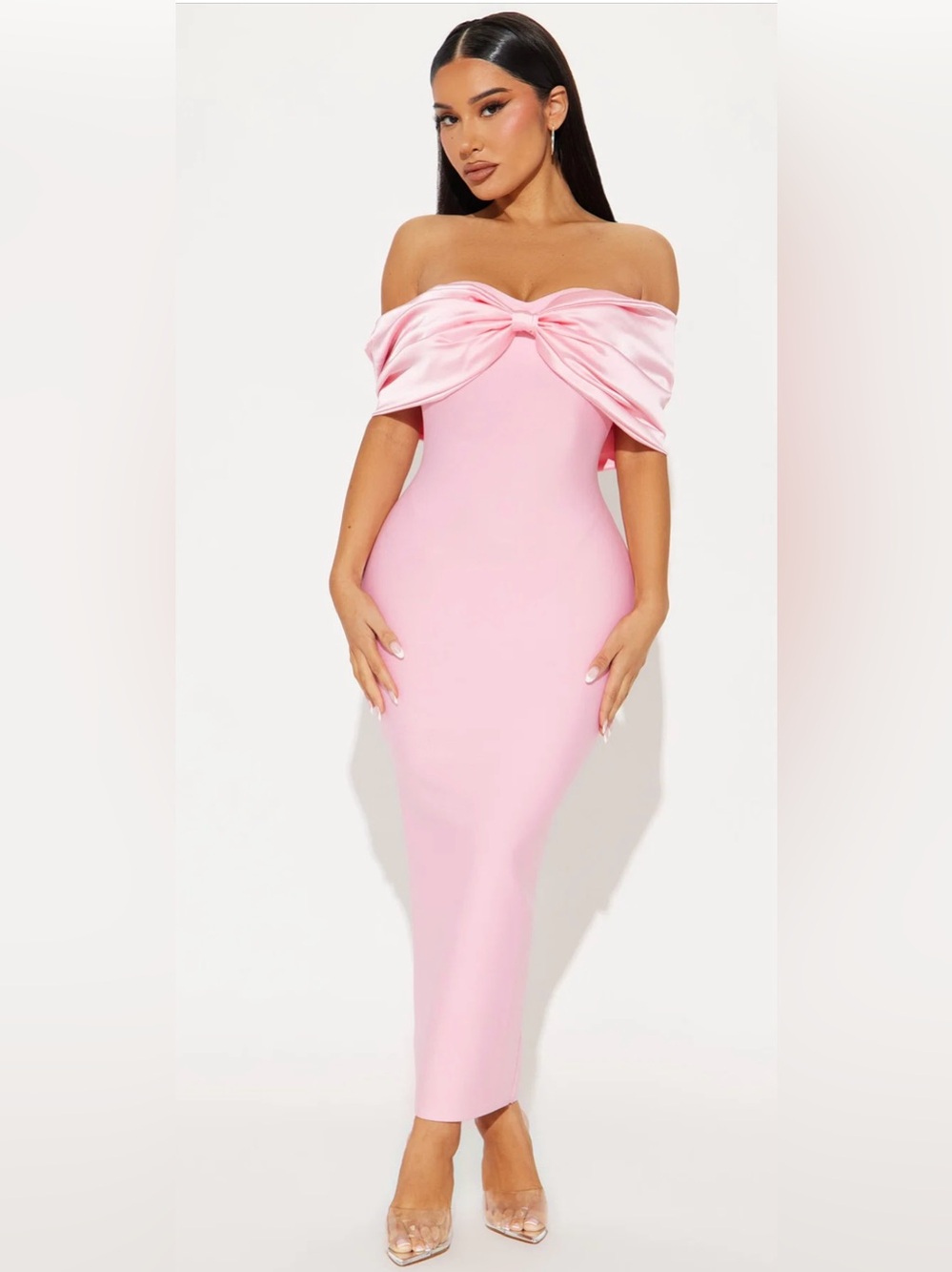 Pretty Privilege Bandage Midi Dress